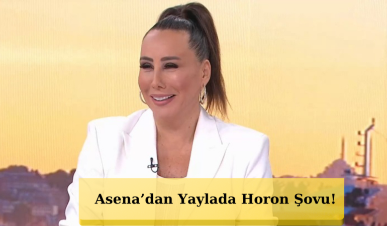Asena Trabzon’u Salladı! Horon Performansı Olay Oldu