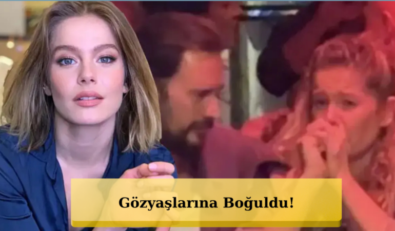 Burcu Biricik Önce Ağladı Sonra Dansa Kalktı!