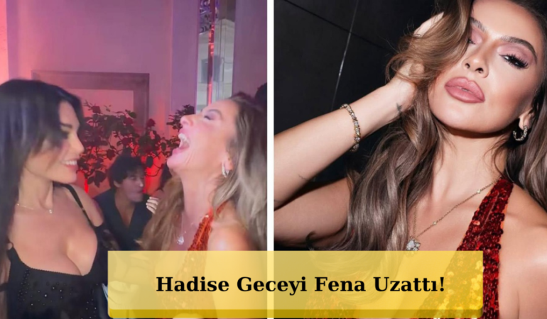 Hadise Kendini Müziğe Kaptırdı! Milano’da Gece Uzadı