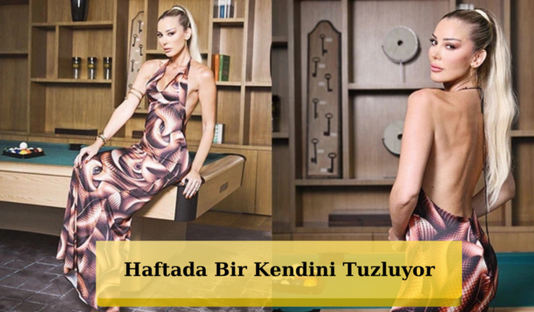 Nazar Korkusu Pes Dedirtti! Petek Dinçöz’ün Tuz Ritüeli