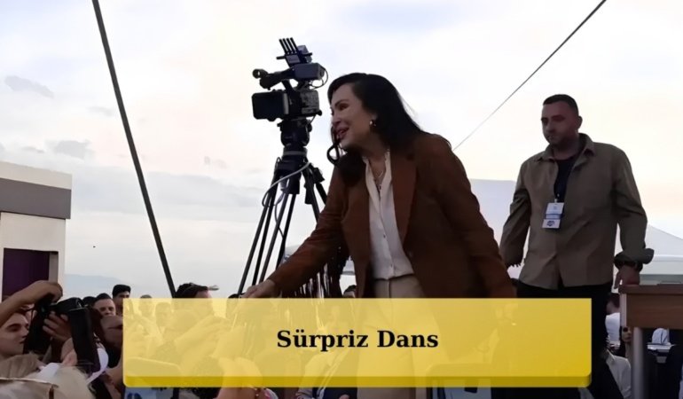 Türkan Şoray'dan Tekirdağ'da Sürpriz Dans