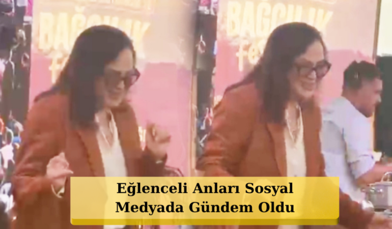 Yeşilçam'ın Sultanı Türkan Şoray Tekirdağ'da Coştu: Şarkı Eşliğinde Dans Etti!