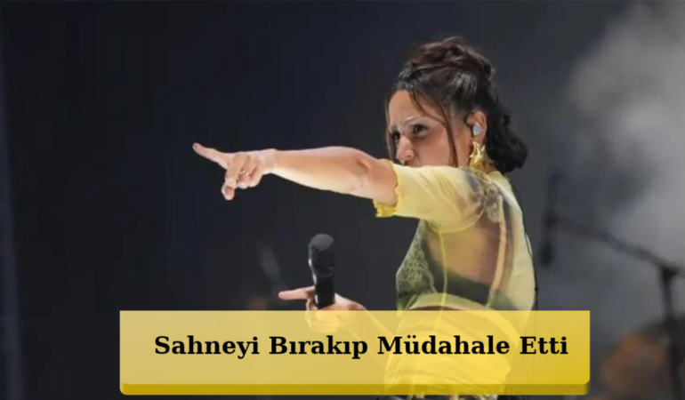 Zeynep Bastık Konserde Çileden Çıktı! “Ayıptır Ya!”