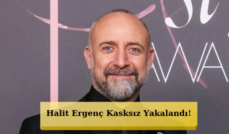 Halit Ergenç Nişantaşı’nda Kasksız Yakalandı!