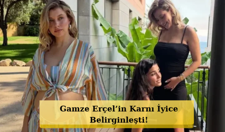 İkinci Bebeğine Gün Sayıyor! Gamze Erçel’den Yeni Pozlar