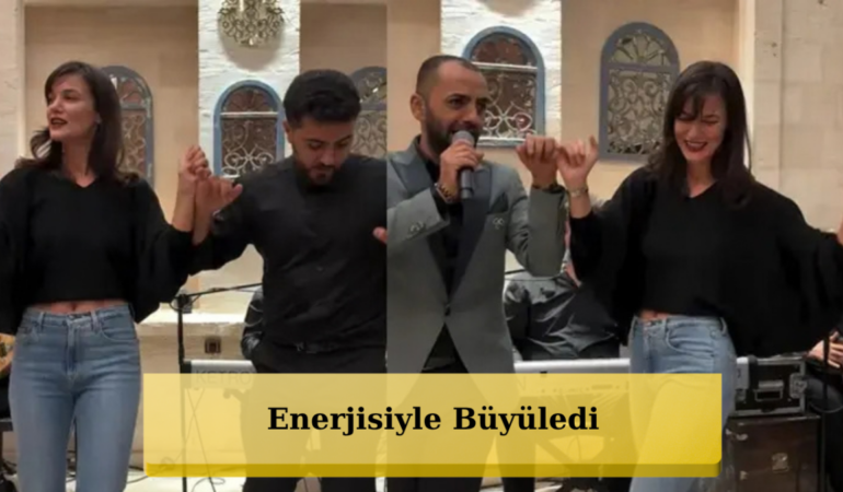 Pınar Deniz'den Mardin'de Eğlence Dolu Anlar: Önce Şarkı Söyledi Sonra Halaya Durdu!