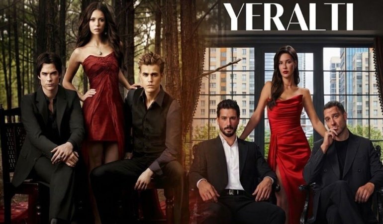 Yeraltı Afişinde The Vampire Diaries Esintisi! O Benzerlik Dikkat Çekti